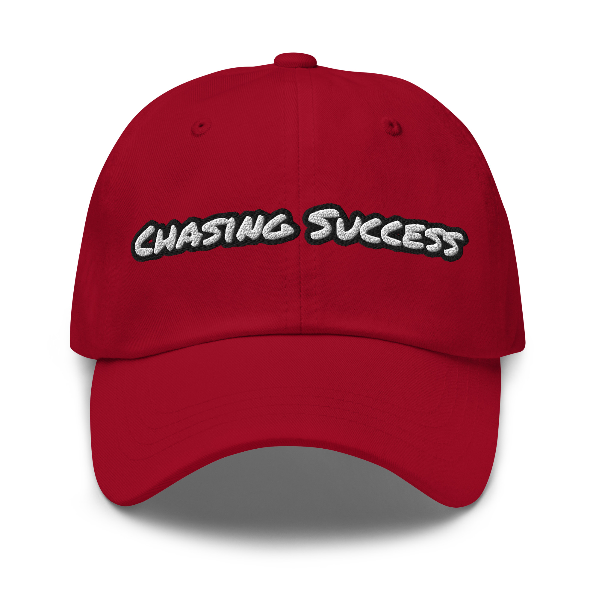 Red cranberry dad hat