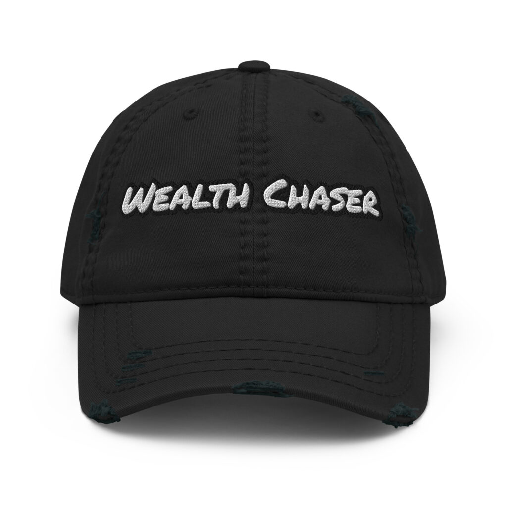 OG embroidered vintage distressed dad hat – Wealth Chaser