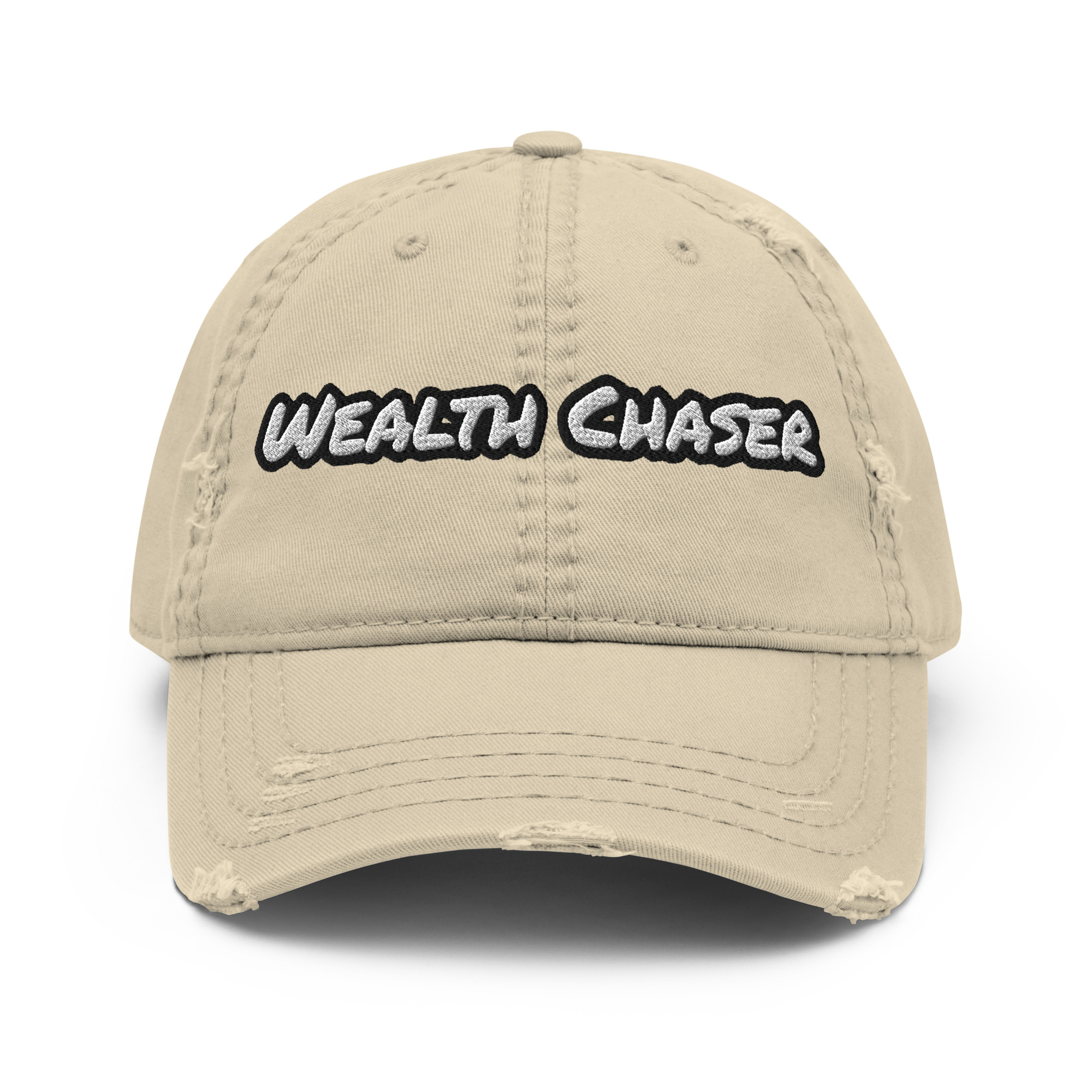 OG embroidered vintage distressed dad hat – Wealth Chaser
